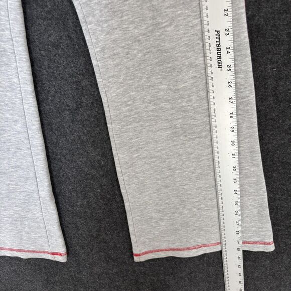 Ohio State Buckeyes Pants Women's Medium Gray Sweatpants Flare Yoga Nike - Picture 6 of 13